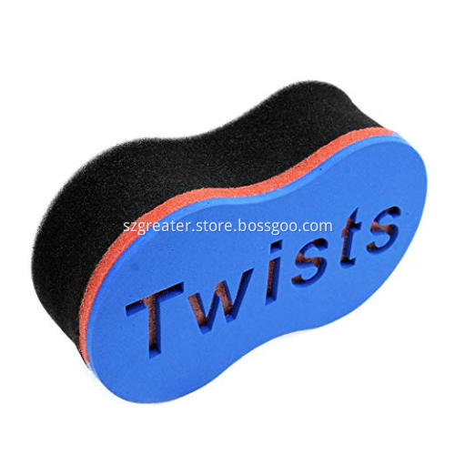 Black men curly hair Tool Twist Curl Sponge